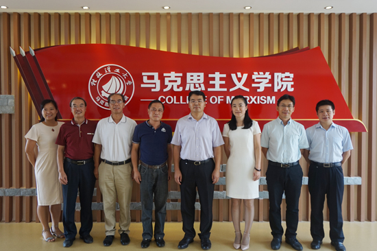 学校党委书记李国忠一行到qy球友会调研指导工作